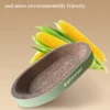 Cat Scrapers Toys for cats Round Oval Cat Scratcher Cat Bed Cat Scratching post Thickening Durable Corn Glue Decal Cardboard