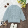 Baby Sweater Knit Infant Boy Girl Cardigan Fashion Cute Cartoon Goose Newborn Children Clothes Long Sleeve Autumn Tops Outerwear